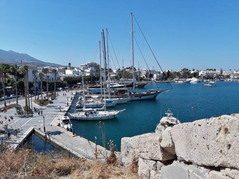 Kos harbor.