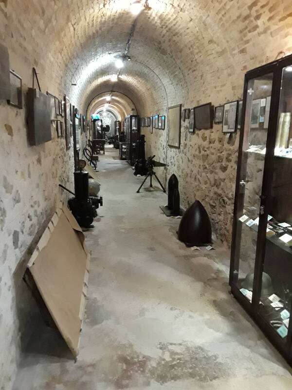 Merikia War Museum on Leros.