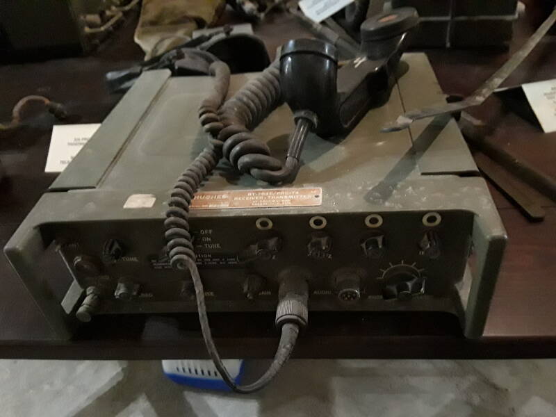 Hughes RT-794C / PRC-74 in the Merikia War Museum.