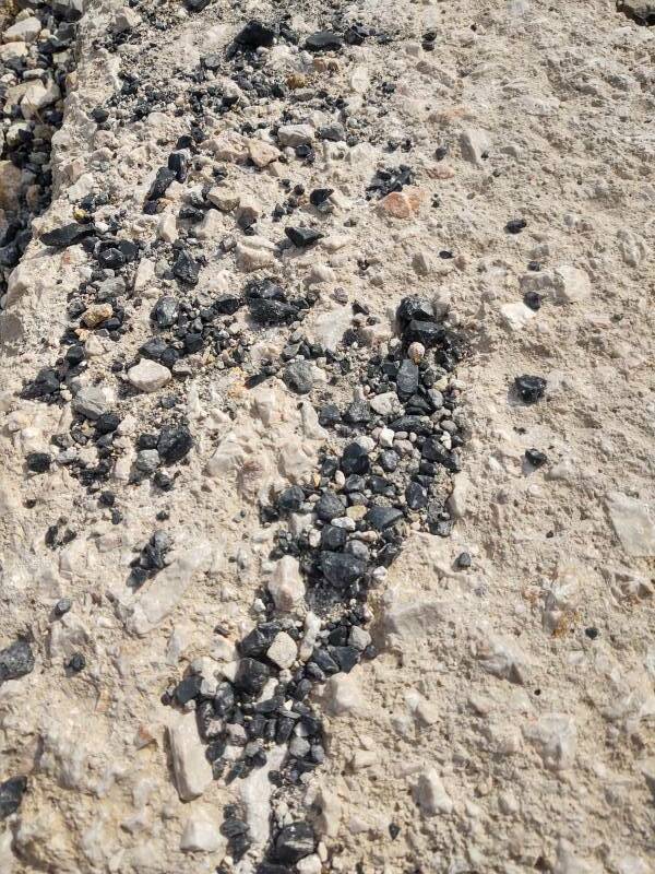 Obsidian at Adamantas on Milos.