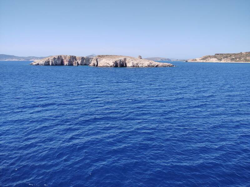 Small islet of Agios Efstathios.