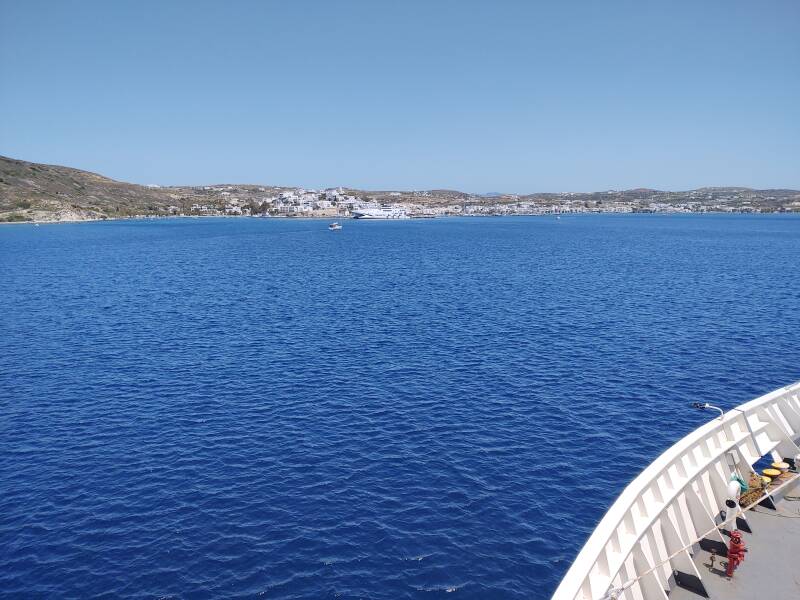 Adamantas or Adamas, the main port on Milos.