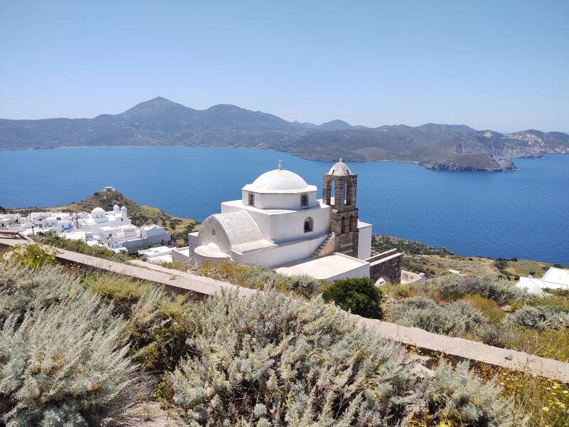 Panagia Thalassitra at Plaka on Milos.