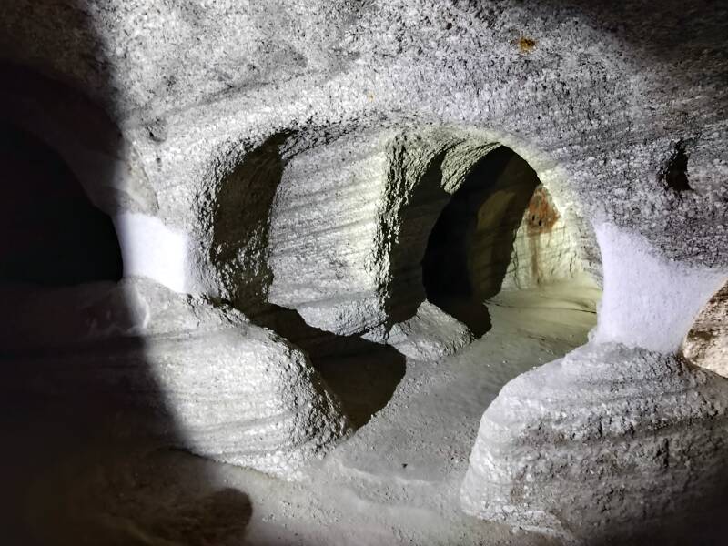 Catacombs at Trypiti on Milos.