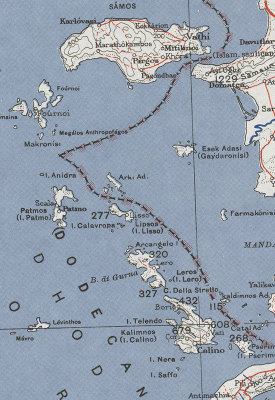 Map of Patmos: U.S. military map txu-oclc-6654394-nj-35-34-2nd-ed.jpg from http://lib.utexas.edu/.