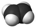 Ethylene molecule.