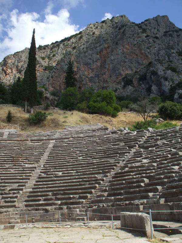 The Theatre in Delphi.