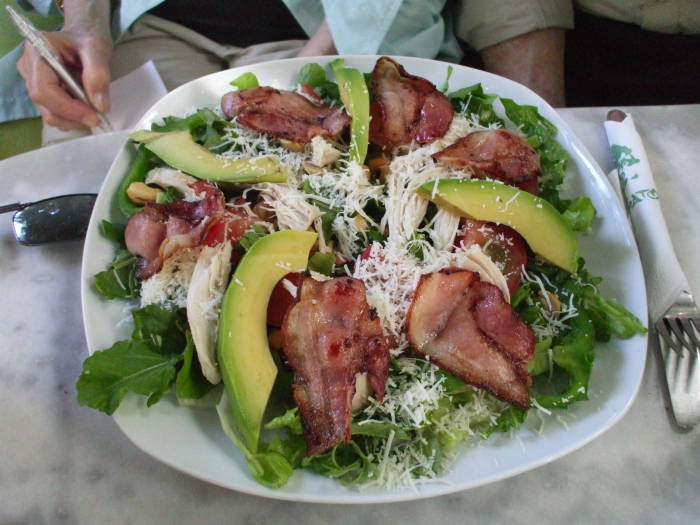 Salad on the Greek island of Paros.