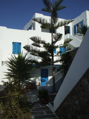 Poseidon Hotel, Ormos, Ios island.