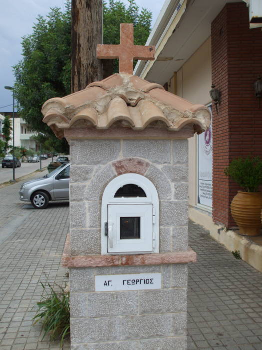 Greek Orthodox shrine in Argos.