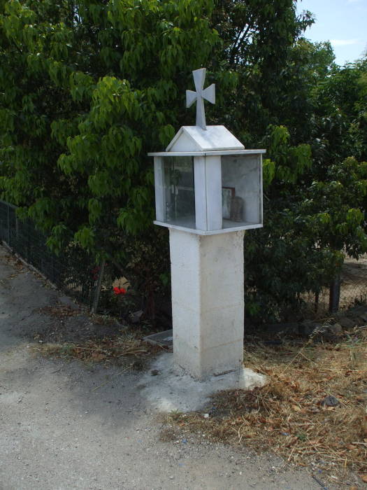 Greek Orthodox shrine outside Nafplio.