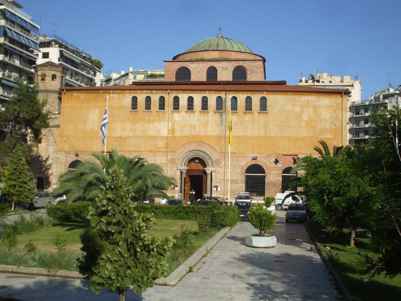 Aghia Sophia church in Thessaloniki.