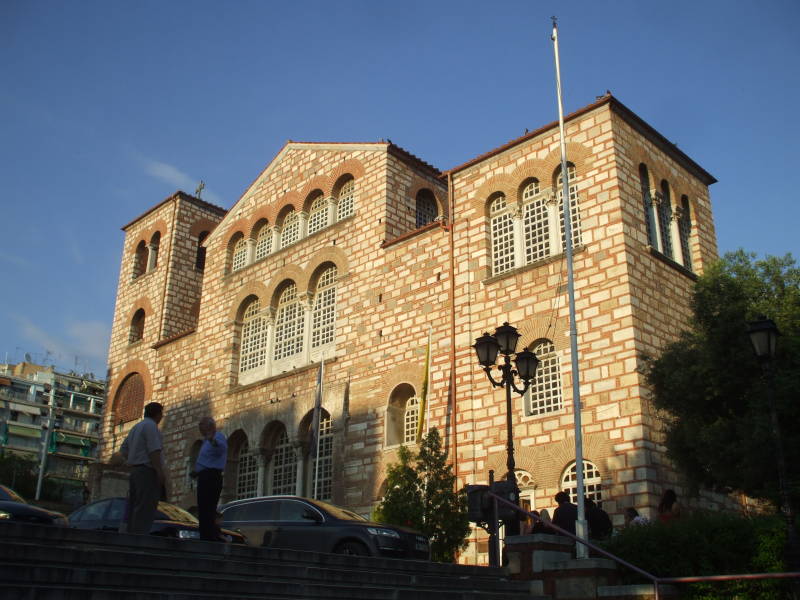 Aghias Dimitrios church in Thessaloniki.