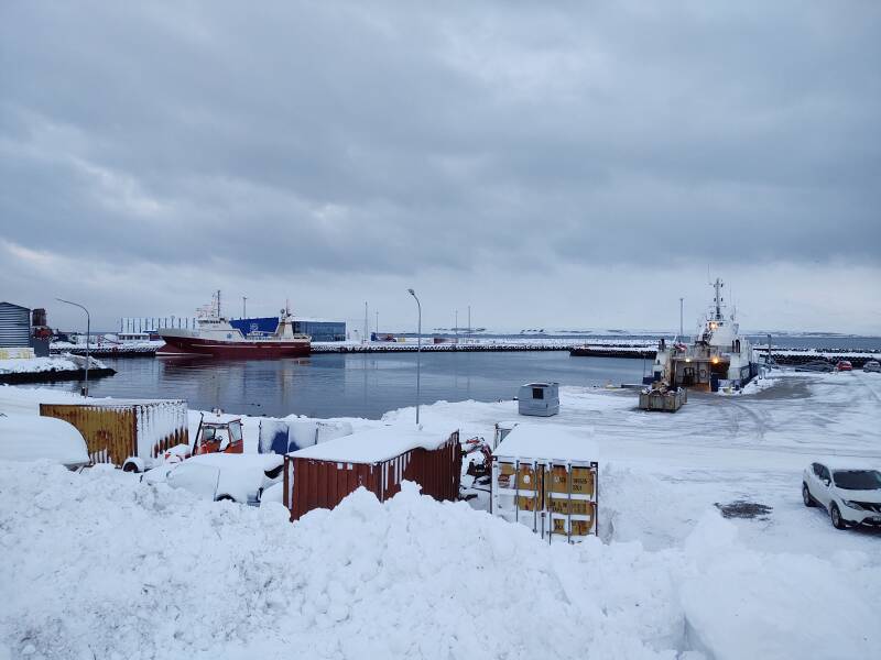 Dalvík port.