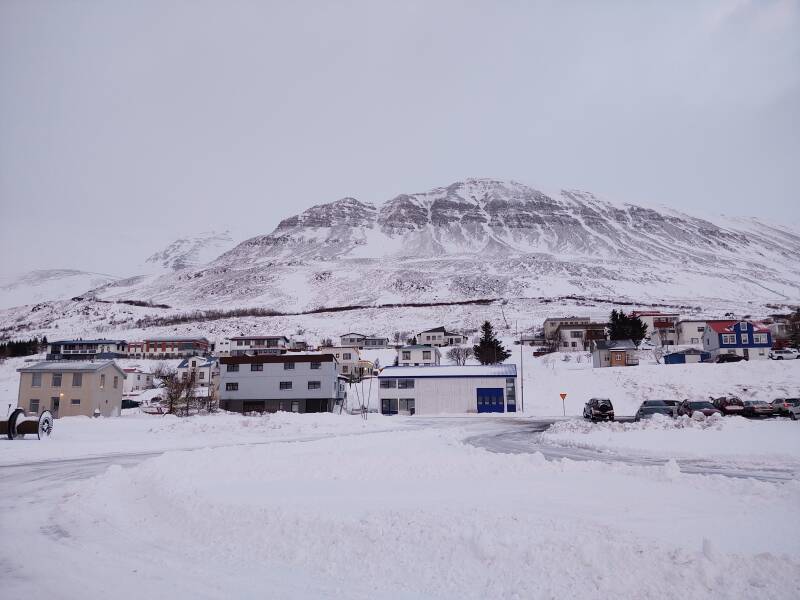 Homes in Ólafsfjörður.