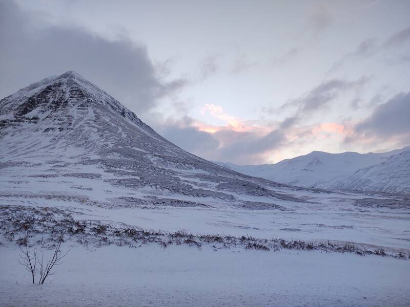 Head of Siglufjörður fjord.