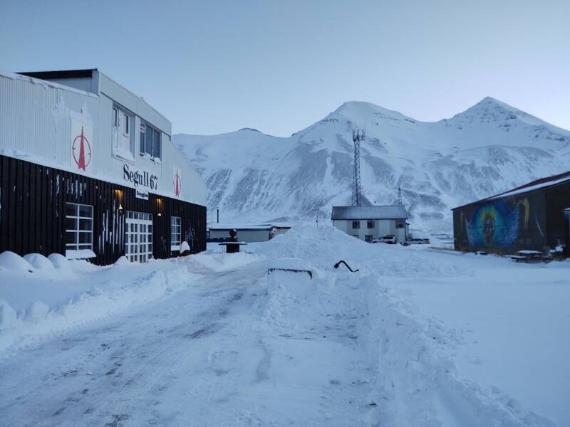 Segull 67 brew pub in Siglufjörður.