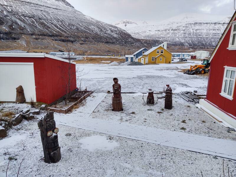 Art in Seyðisfjörður.