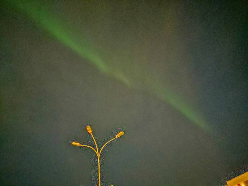 Aurora over Höfn 2021-12-19 21:44:46.