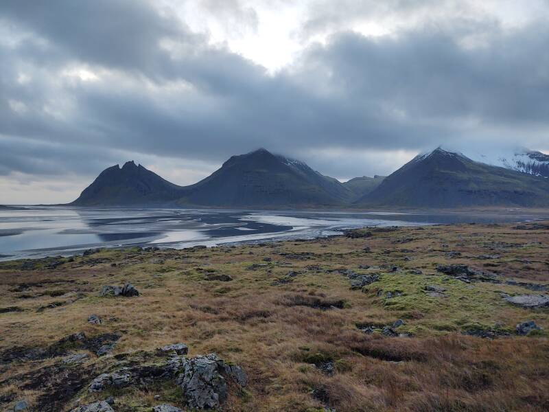 Crossing the Papafjörður and Lónsfjörður fjords.