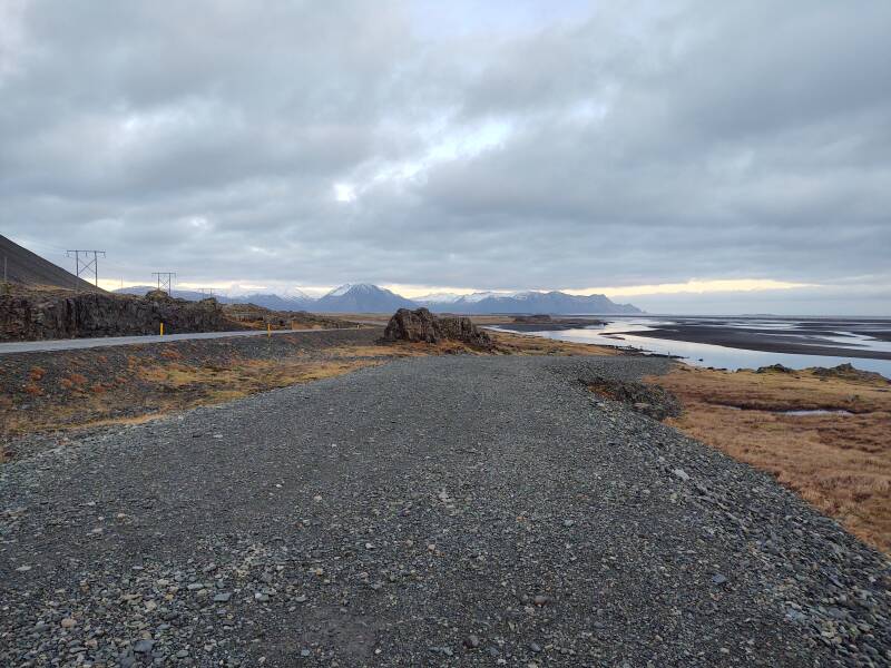 Crossing the Papafjörður and Lónsfjörður fjords.