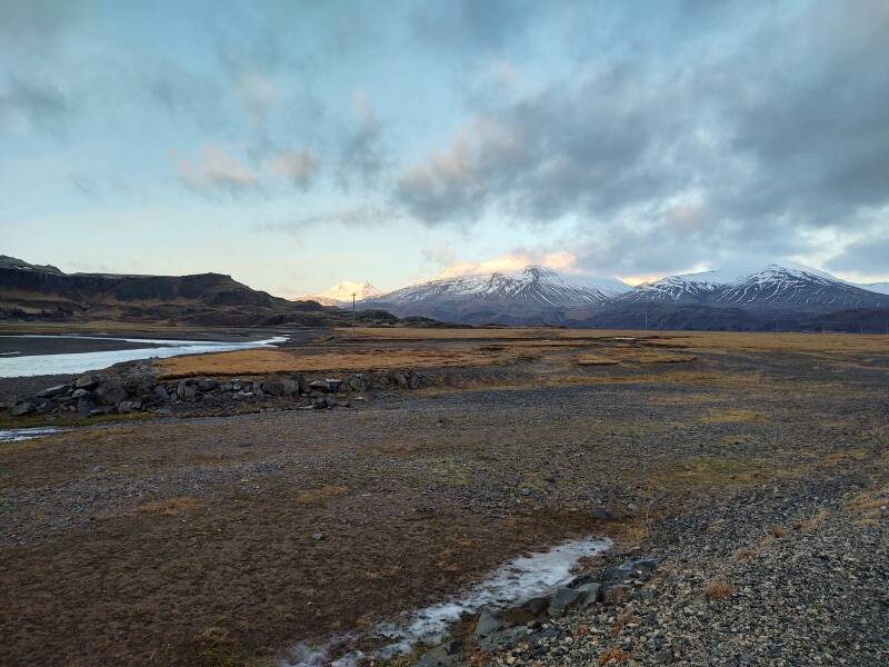 Crossing the Papafjörður and Lónsfjörður fjords.