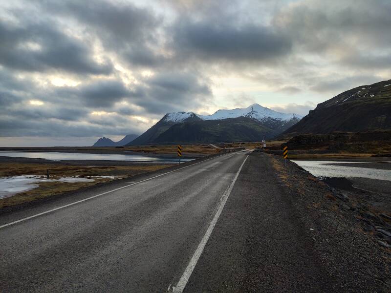 Crossing the Papafjörður and Lónsfjörður fjords.