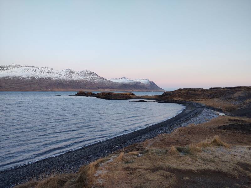 Berufjörður fjord.