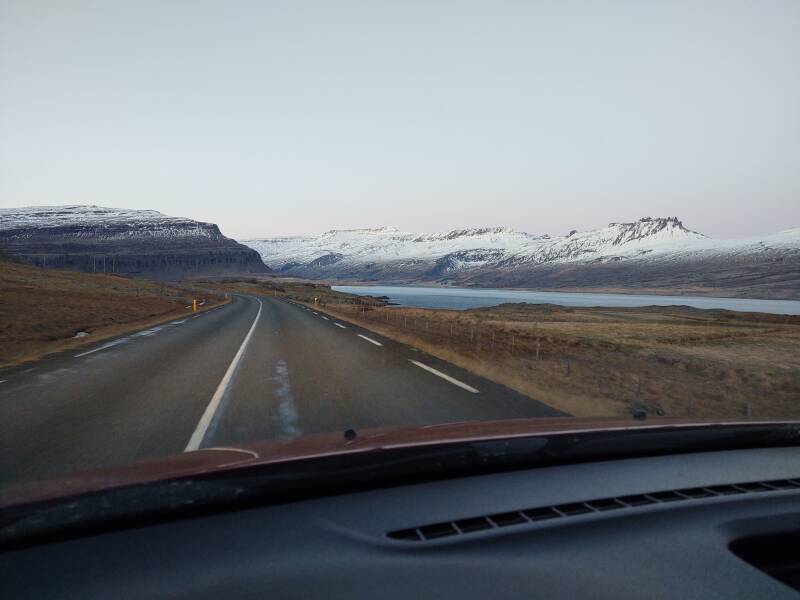 Berufjörður fjord.