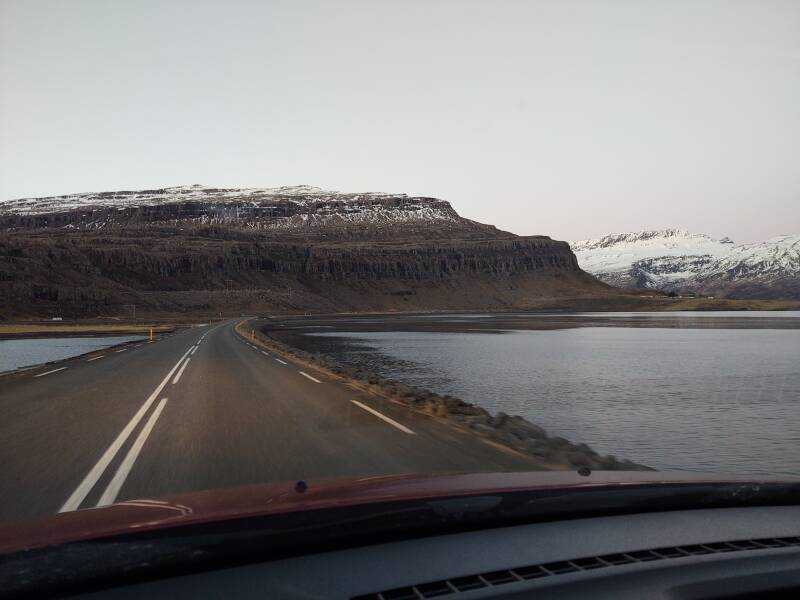 Berufjörður fjord.