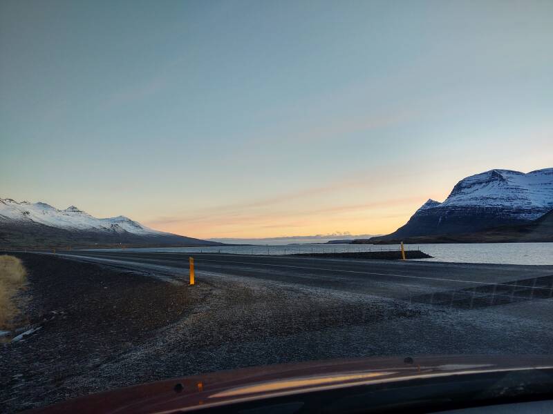 Berufjörður fjord.