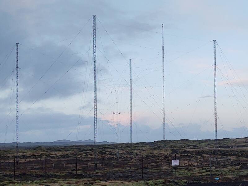 Approaching Grindavík from the south.