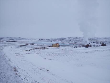 Mývatn geothermal field in northern Iceland