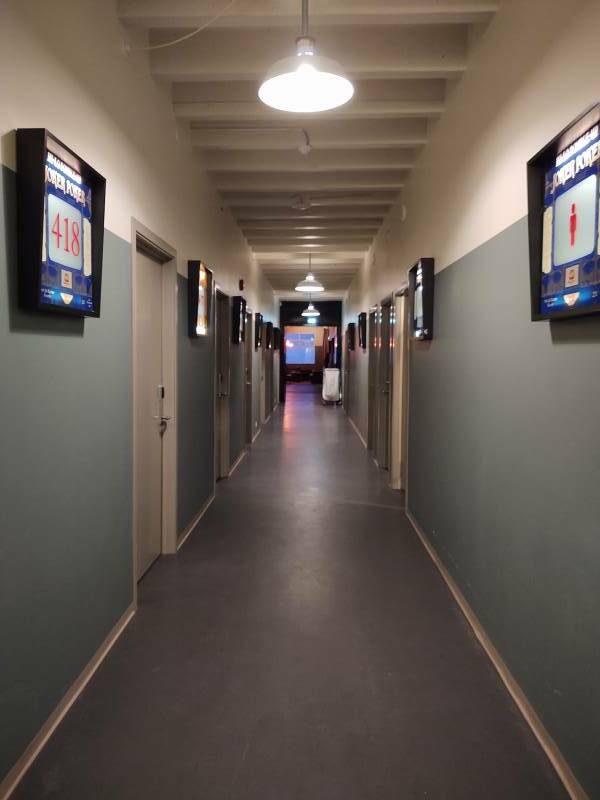 Interior of Kex Hostel in Reykjavík.