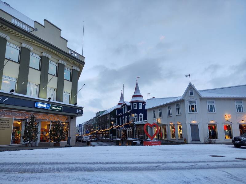 Central Akureyri.