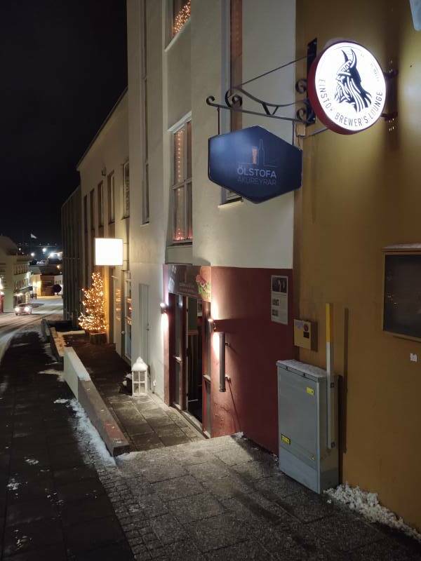 Einstök Brewer's Lounge in Akureyri.