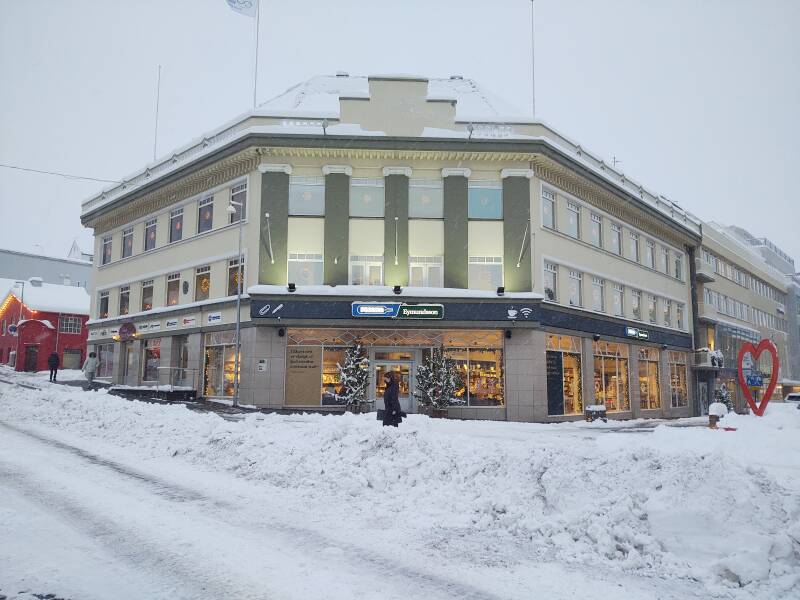 Large book store in Akureyri.