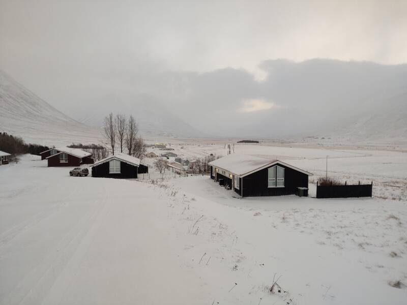 Student housing at Hólar.