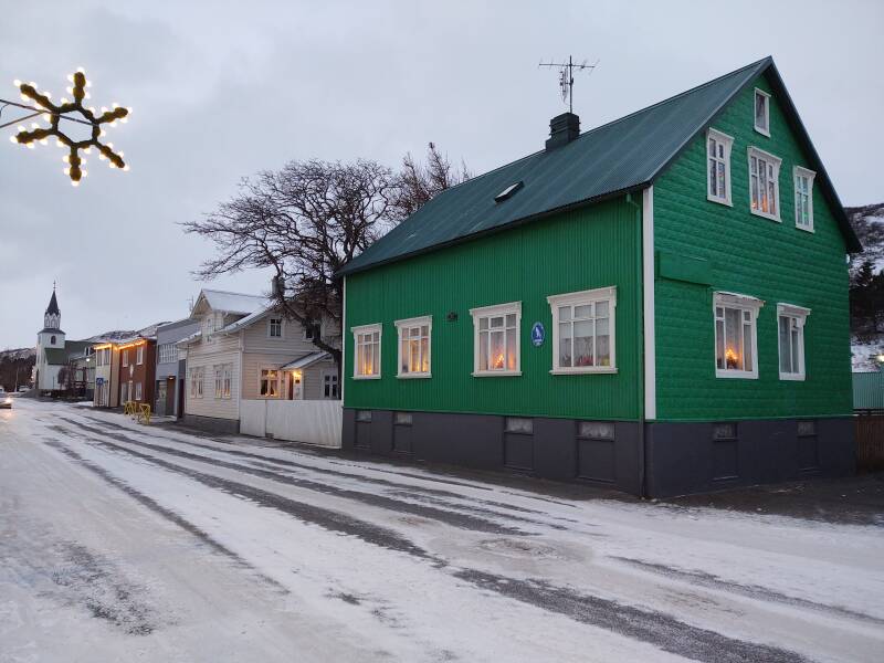 Homes and guesthouses in Sauðárkrókur.