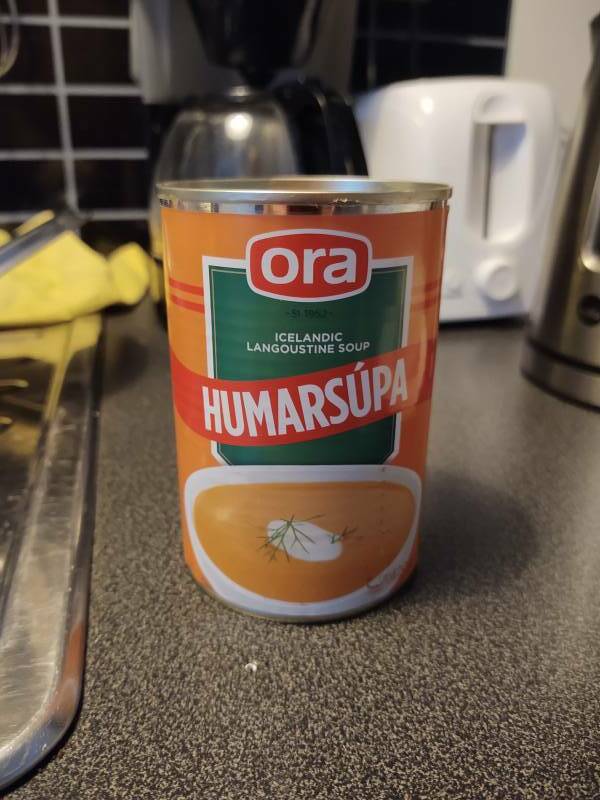 Can of humarsúpa.