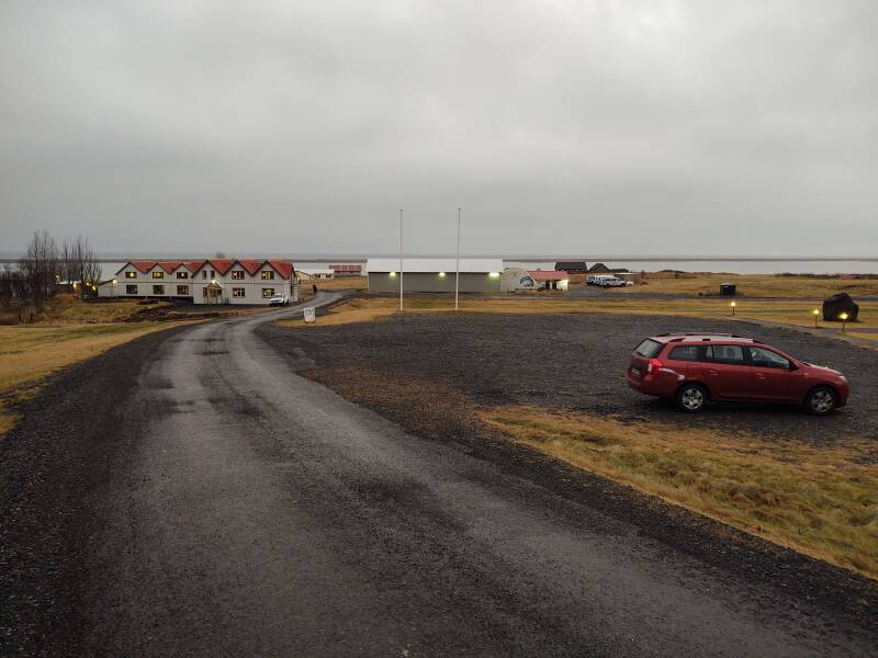 Skyhúsið Guesthouse in Hali on the Ring Road in Iceland.