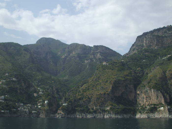 On the boat, between Positano and Amalfi.