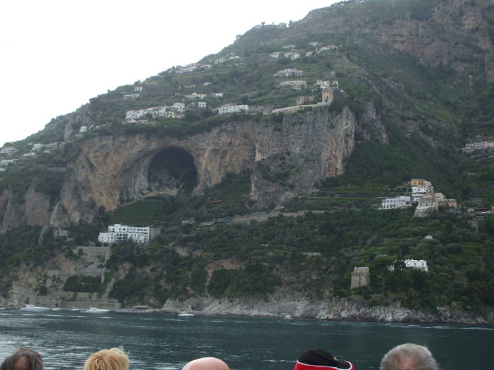 On the boat, between Positano and Amalfi.