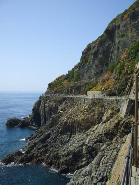 La Via dell'Amore coastal foot path.