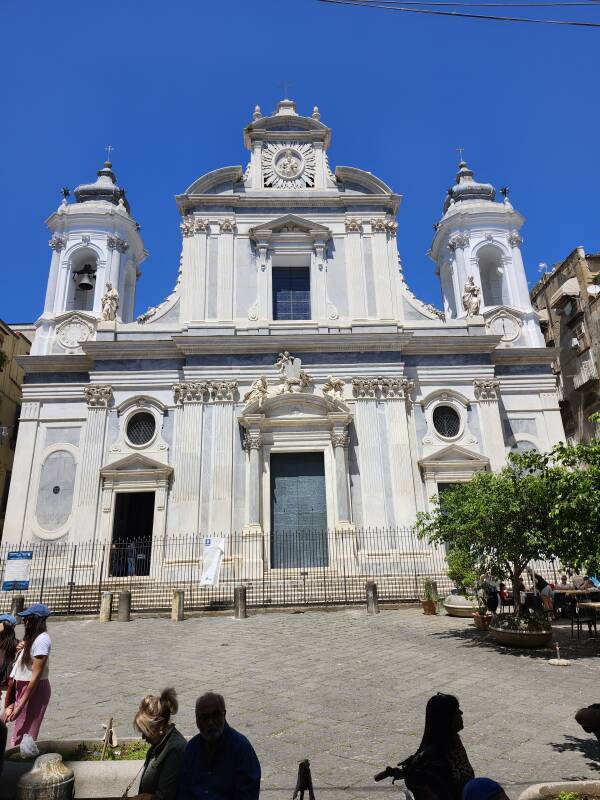 Chiesa dei Girolamini, complex with a 16th century church, library, and now an art museum.