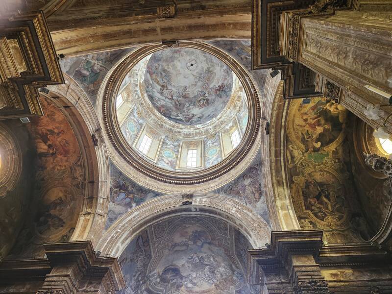 Interior of Chiesa di Santa Caterina a Formello.
