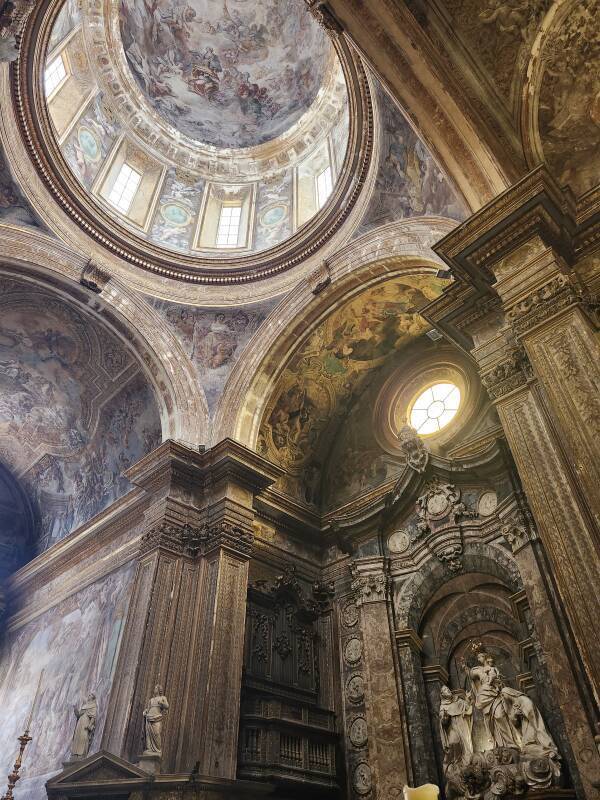 Interior of Chiesa di Santa Caterina a Formello.