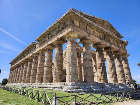 Second Temple of Hera at Paestum, from about 450 BCE.