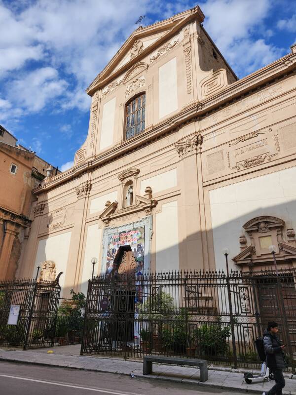 Exterior of San Nicola da Tolentino.