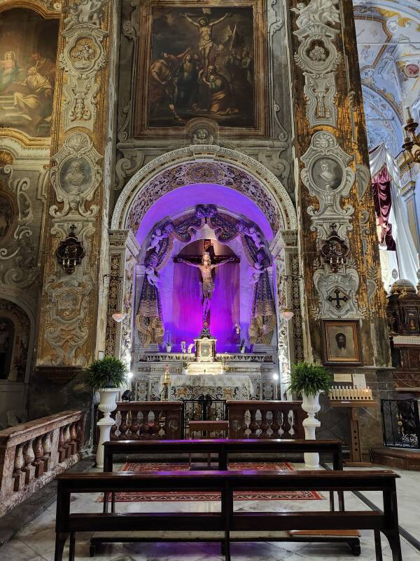 Left apse in Sant'Anna la Misericordia.